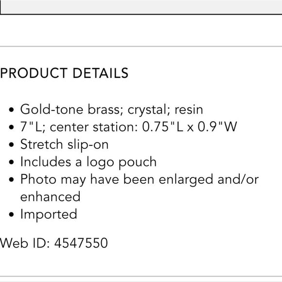 Kurt Geiger London Love Stretch Bracelet - Picture 6 of 9